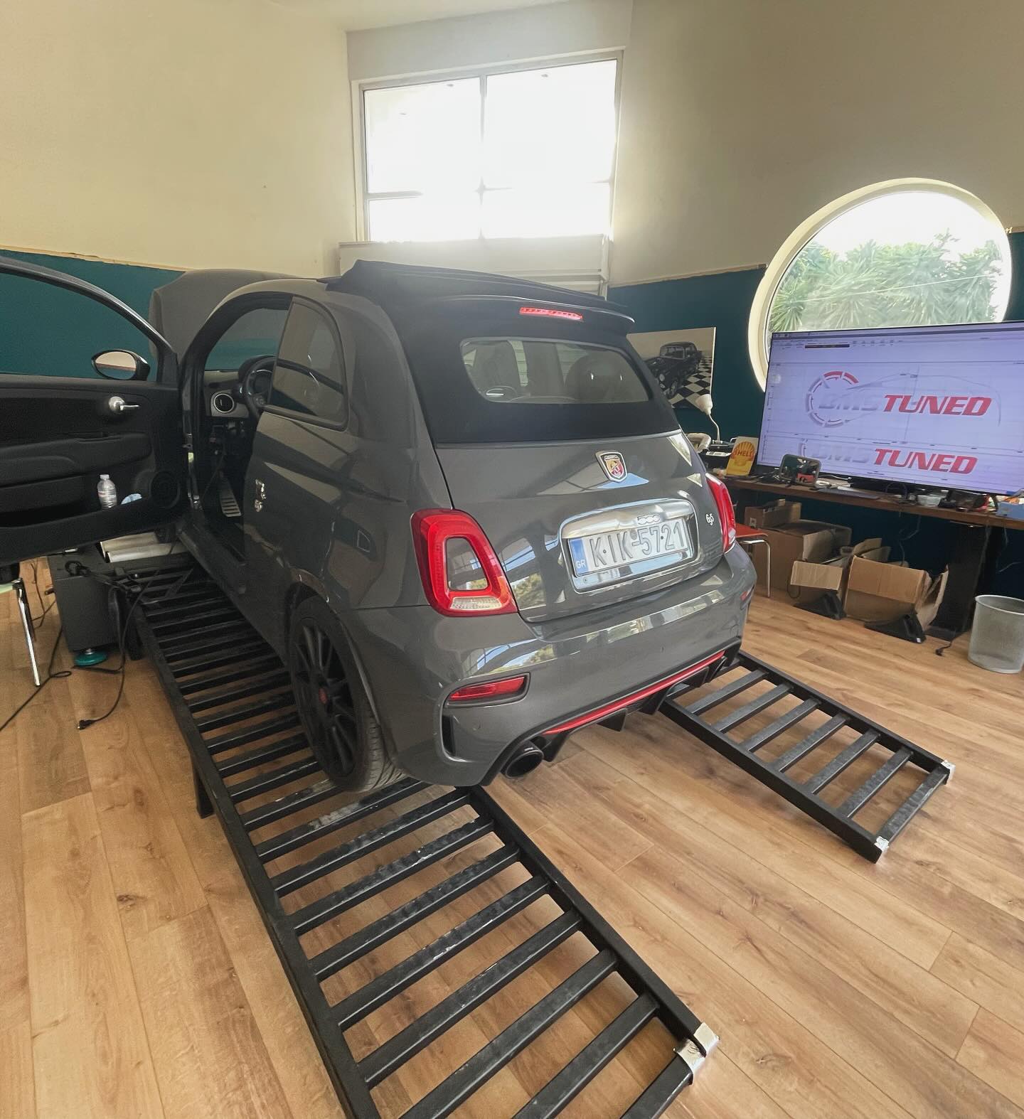 Abarth 1.4T Tjet STAGE 1 tuned by DMS TUNED by gianic