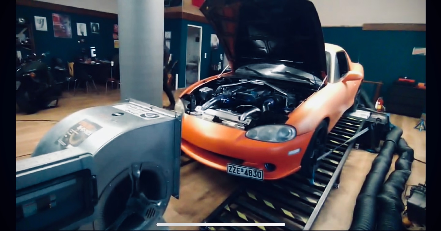 MX-5 is cranking out 410hp