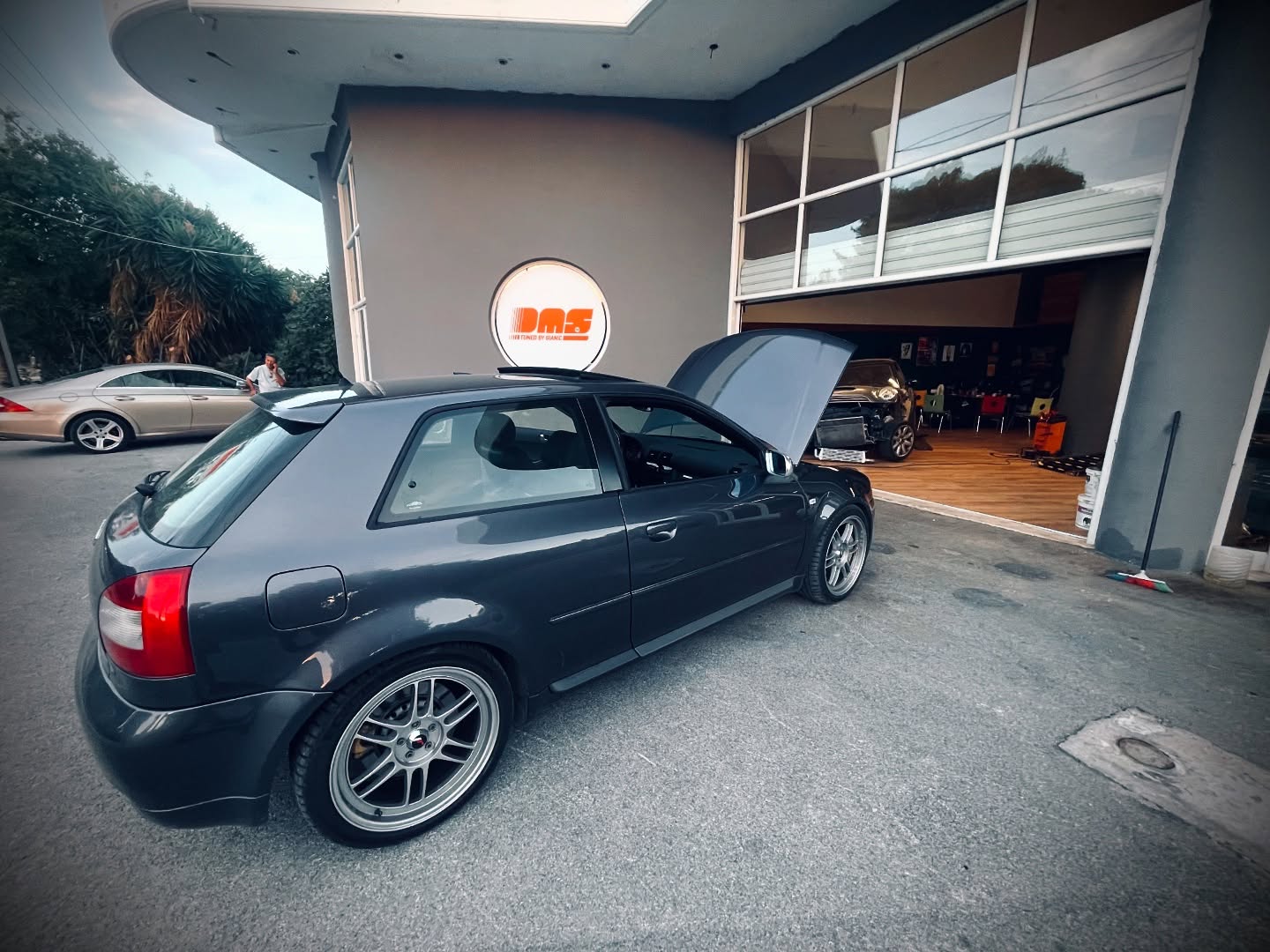 Audi S3 70mm exhaust External 38mm Tial MVS Stage 2 by DMS TUNED